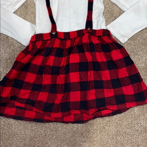 Red and black buffalo plaid outfit - Picture 3 of 5